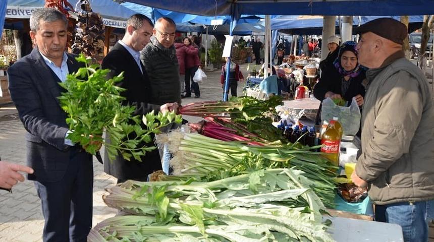 Ko&ccedil;arlı semt pazarlarında korona &ouml;nlemi