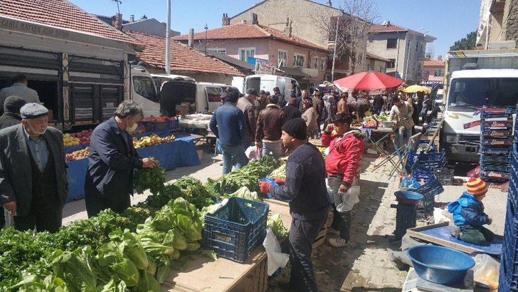 İhsaniye pazarında Korona virüs durgunluğu G4