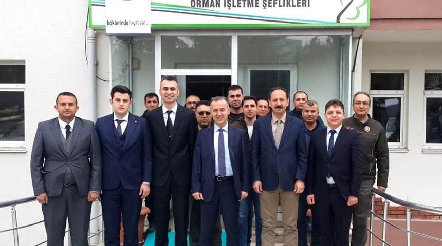 Orman işletme şefleri g&ouml;revlerine başladı
