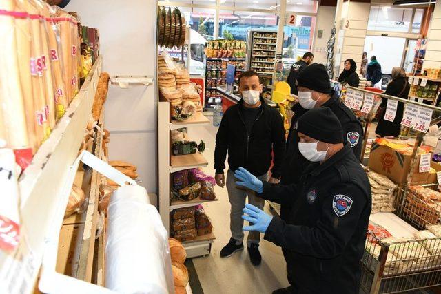 Zabıta ekipleri hem denetledi hem de bilgilendirdi