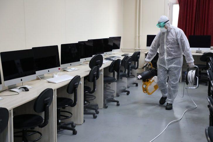 Bartın Üniversitesi’nde dezenfekte çalışmaları devam ediyor G2