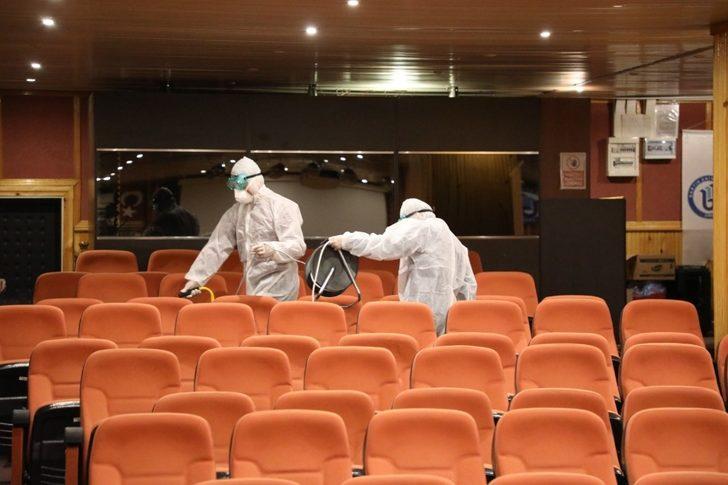 Bartın Üniversitesi’nde dezenfekte çalışmaları devam ediyor G4
