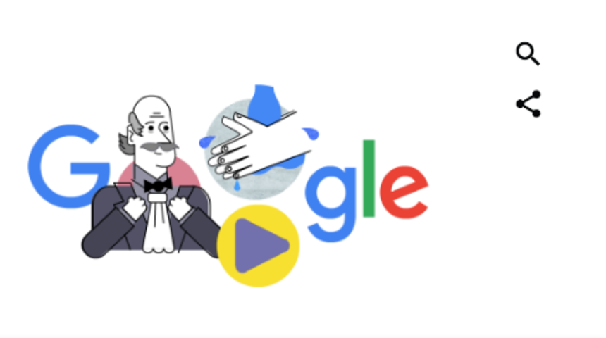 Ignaz Semmelweis kimdir? Google'dan Ignaz Semmelweis ve el yıkamalı Doodle