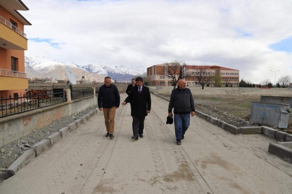 Başkan Aksun &ccedil;alışmaları yerinde inceledi
