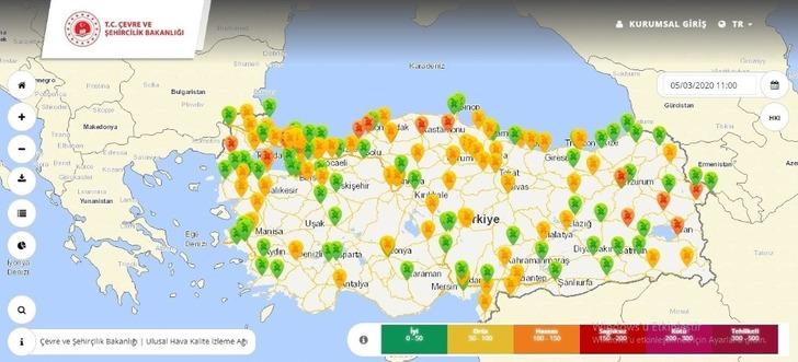 Türkiye sokağa çıkmayınca hava da temizlendi G2