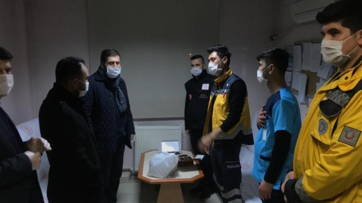 Başkan Yavaş&rsquo;tan sağlık &ccedil;alışanlarına moral ziyareti