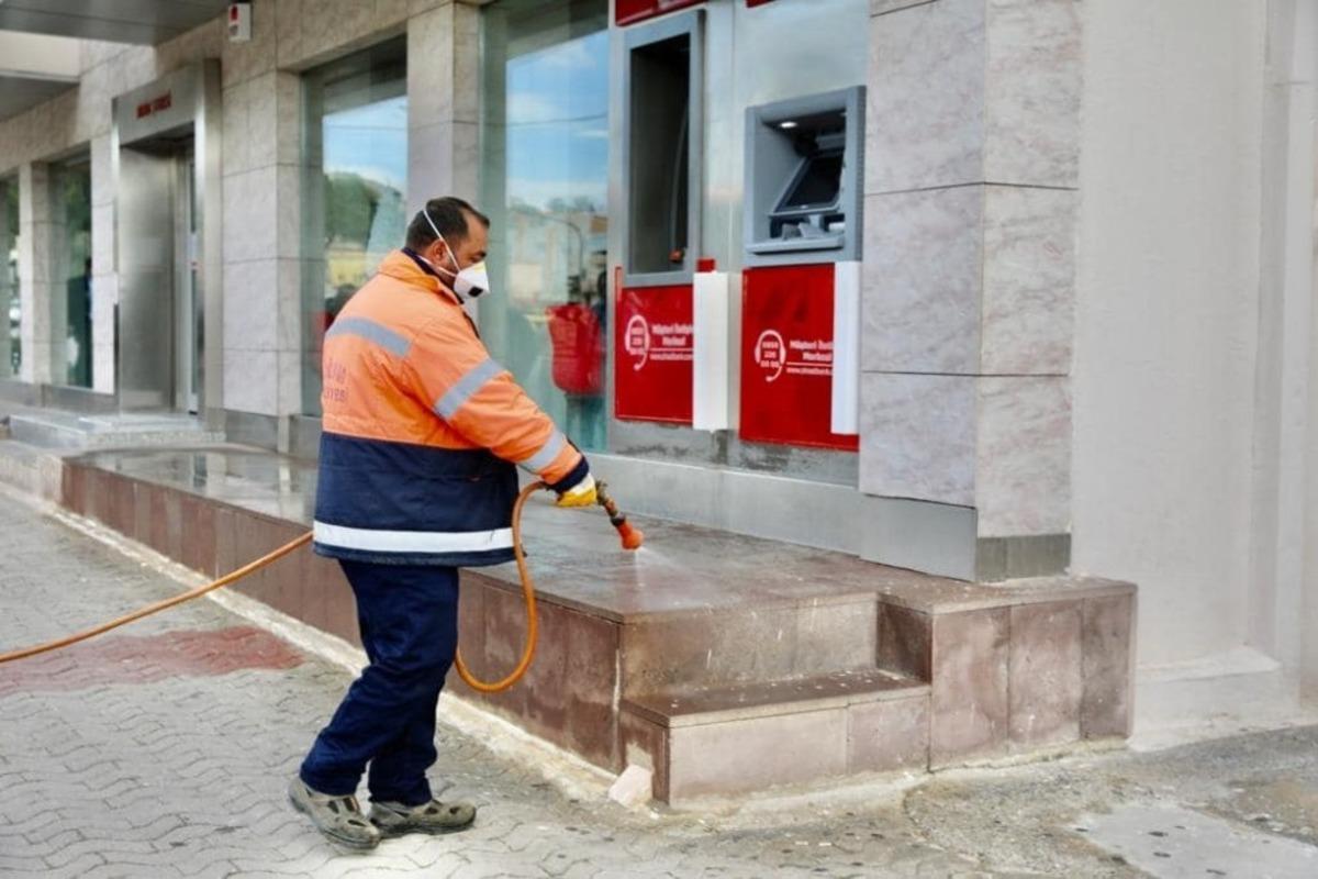 Didim Belediyesinde vir&uuml;se karşı sıkı tedbirler almayı s&uuml;rd&uuml;r&uuml;yor