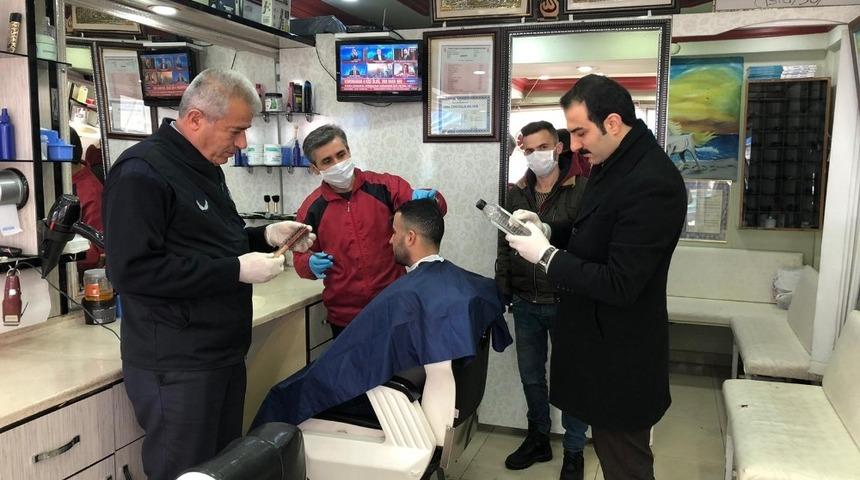 Hakkari’de korona virüs denetimi