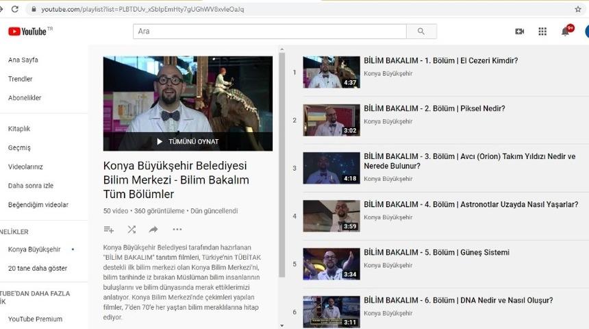 Konya B&uuml;y&uuml;kşehir Belediyesi &ouml;ğrenciler i&ccedil;in eğitici filmler yayınlıyor