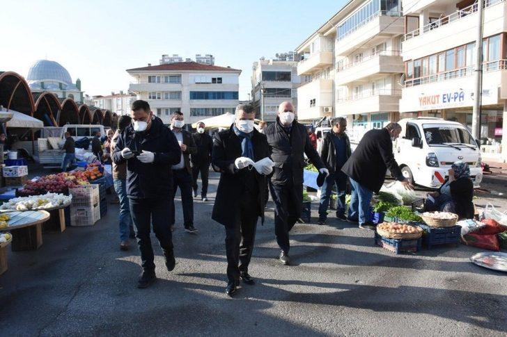 Cuma Pazar’ında Covid19 önlemleri alındı G2