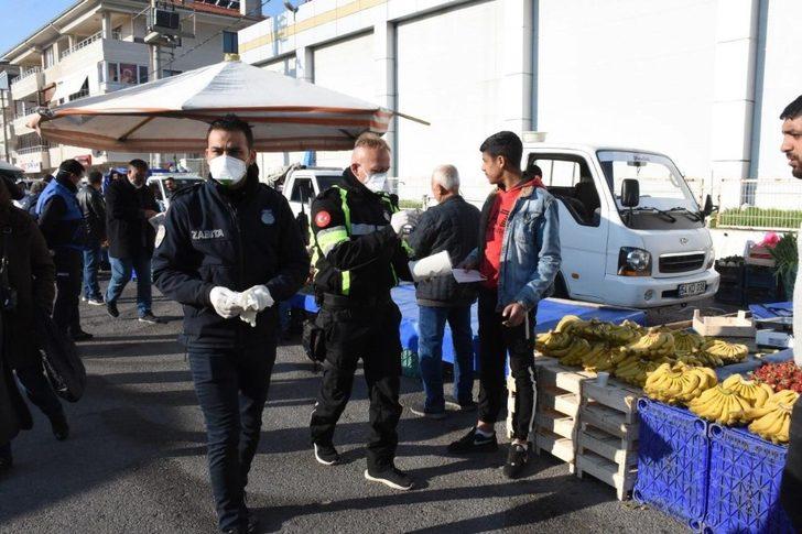 Cuma Pazar’ında Covid19 önlemleri alındı G4