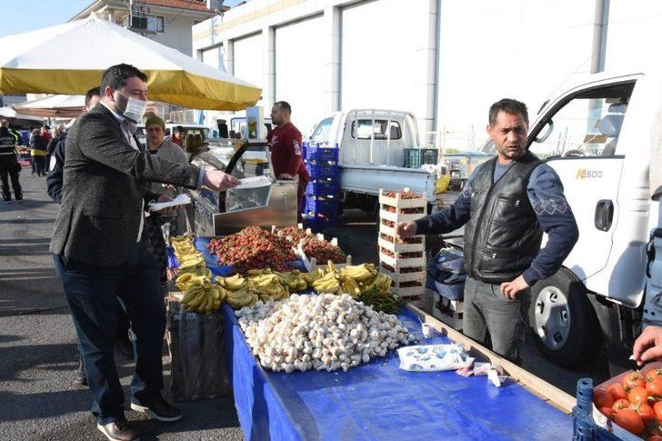 Cuma Pazar’ında Covid19 önlemleri alındı G5