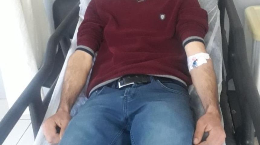 Elektrik akımına kapılan koyununu kurtarmaya &ccedil;alışırken akıma kapılarak yaralandı