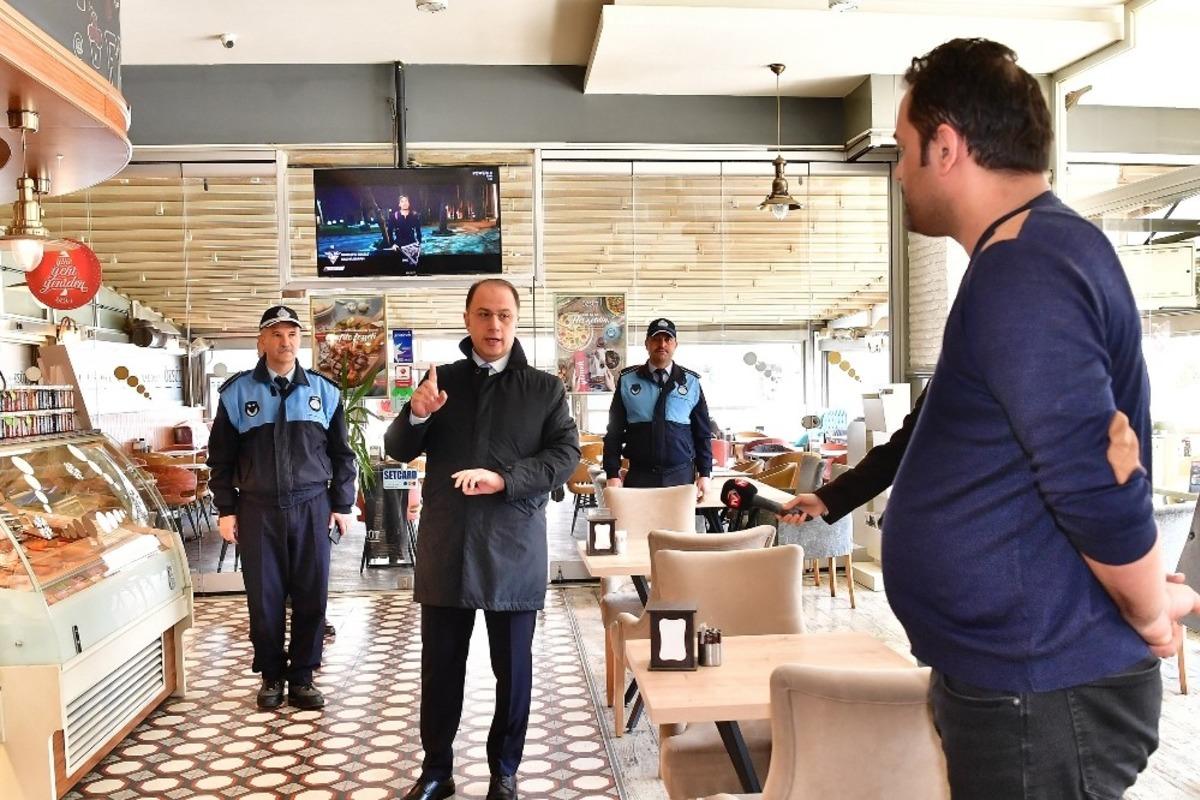 Zabıta ekiplerinin korona vir&uuml;s mesaisi s&uuml;r&uuml;yor