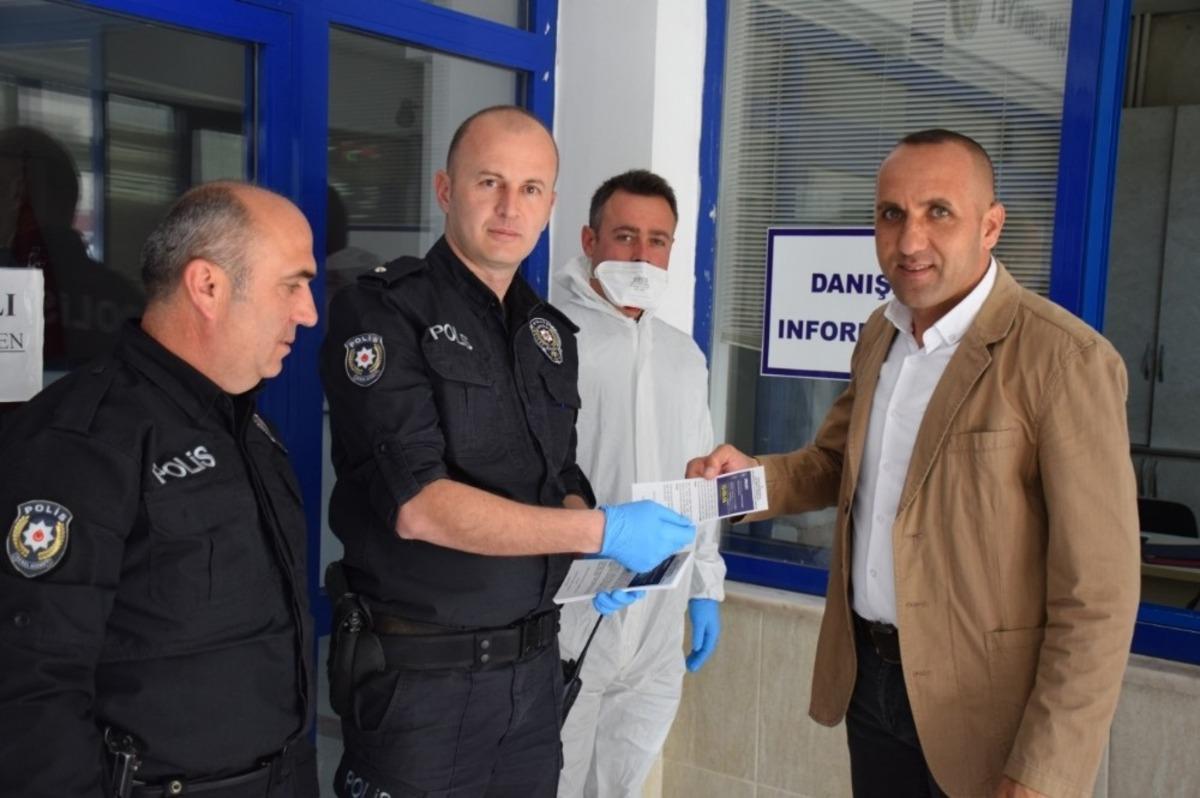 Ortaca polisinden Korona vir&uuml;s bilgilendirmesi