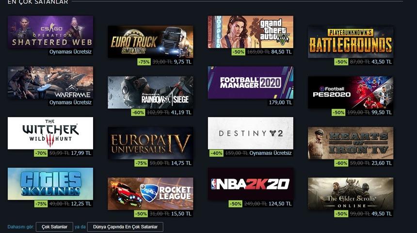 Steam, 40 adet oyunu bedavaya oynatabilecek!