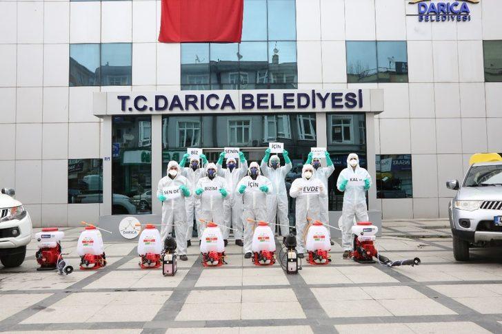 Darıca Belediyesi ekiplerinden ‘Evde kal’ çağrısı G2