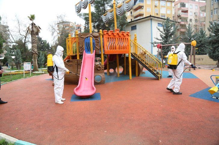 Haliliye’de ekiplerin dezenfekte çalışmaları devam ediyor G1