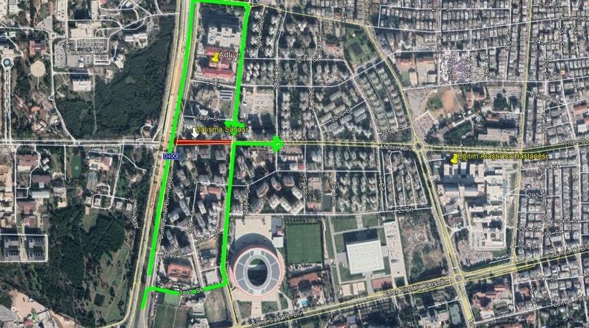 Meltem Bulvarı&rsquo;nda raylı sistem &ccedil;alışmaları başlıyor