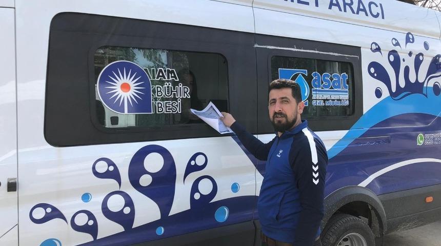 ASAT&rsquo;ın mobil hizmet aracı il&ccedil;elerde