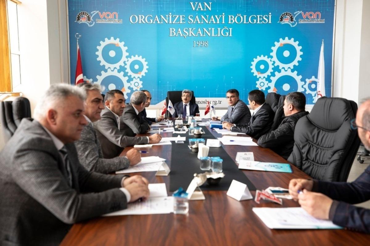 Van OSB M&uuml;teşebbis Heyeti Toplantısı yapıldı