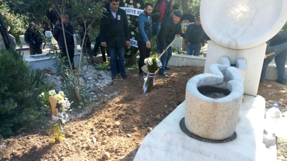 G&uuml;ler Y&uuml;cel, eşi Can Y&uuml;cel&rsquo;in yanında toprağa verildi