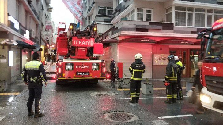 Bacadan çıkan duman itfaiyeyi alarma geçirdi G1