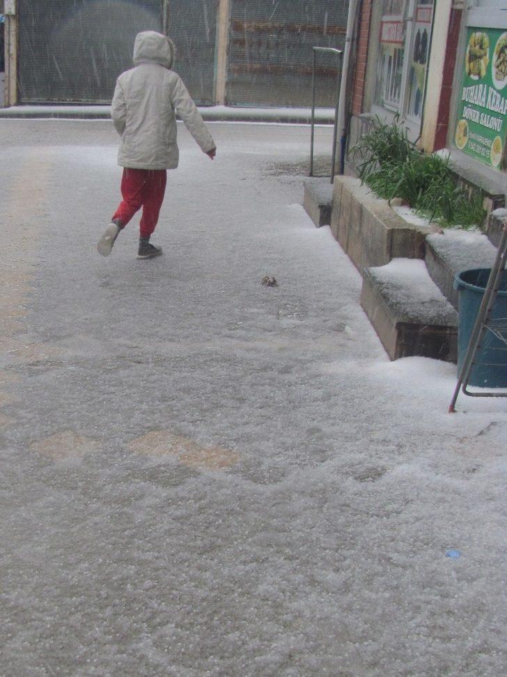 Araban’da dolu yağışı G2