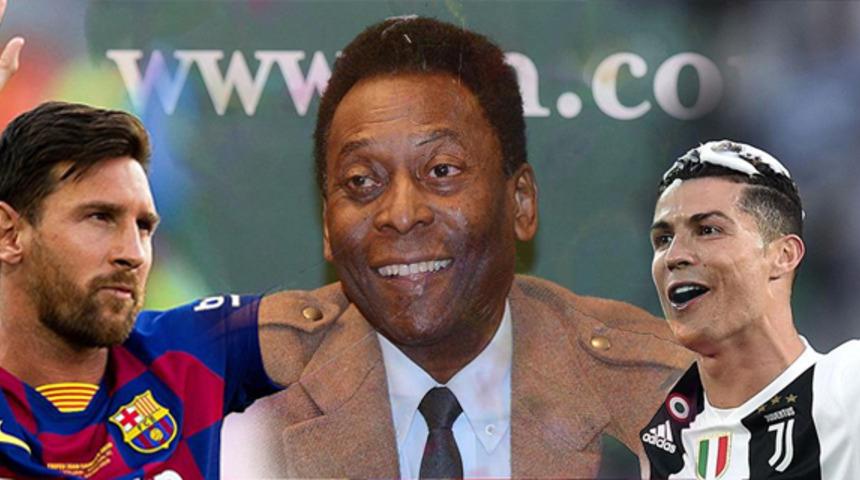 Pele son noktayı koydu! Messi mi Ronaldo mu?