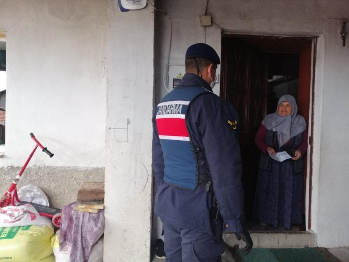 Jandarma halkı bilgilendirdi