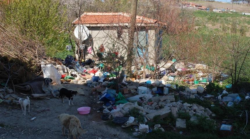 &Ccedil;&ouml;p ev temizlenmeyi bekliyor