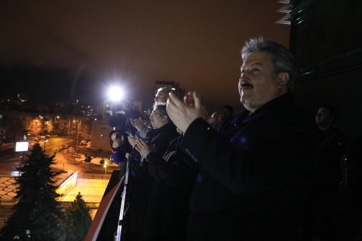 Başkan Palancıoğlu&rsquo;ndan sağlık &ccedil;alışanlarına g&ouml;n&uuml;lden destek