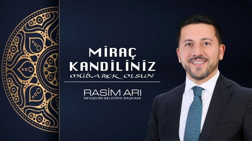 Belediye Başkanı Arı&rsquo;dan Mira&ccedil; kandili mesajı