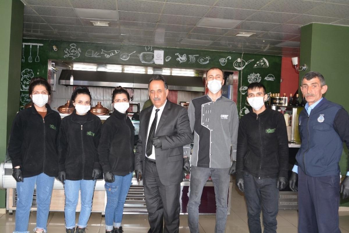 Lokantalarda korona vir&uuml;s denetimi