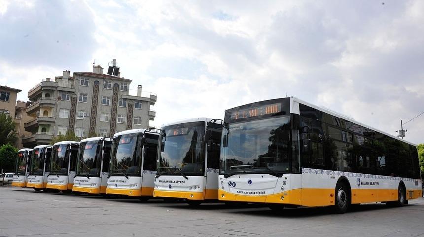Karaman&rsquo;da sağlık &ccedil;alışanları belediye otob&uuml;slerine &uuml;cretsiz binecek