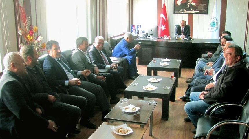 Muhtar ve STK temsilcilerine korona vir&uuml;s bilgilendirmesi