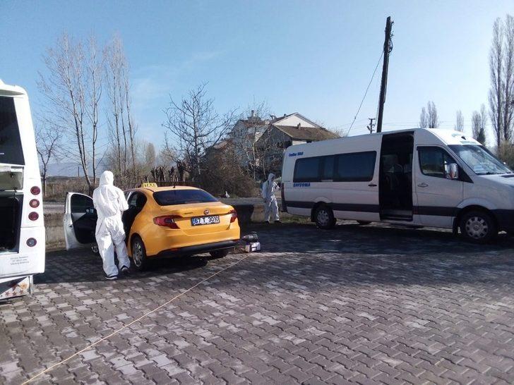 Şoförler ve Otomobilciler Odası virüse karşı ilaçlama yaptı G4