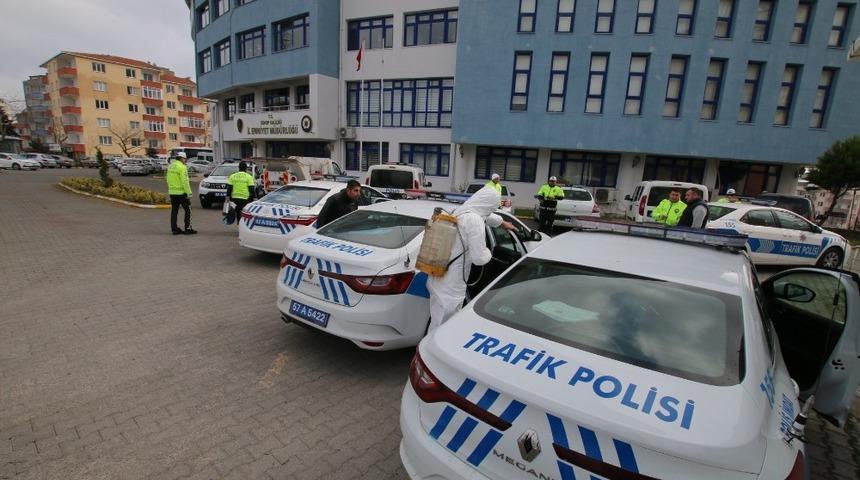 Sinop&rsquo;ta dezenfekte işlemleri