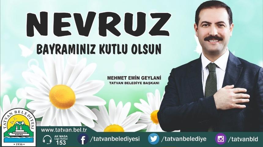 Başlan Geylani&rsquo;den Nevruz Bayramı kutlama mesajı