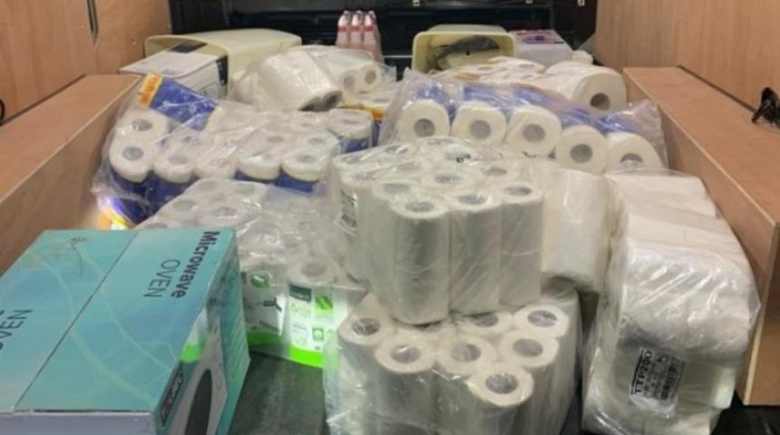 İngiltere'de hırsızlar tuvalet kağıdı çaldı