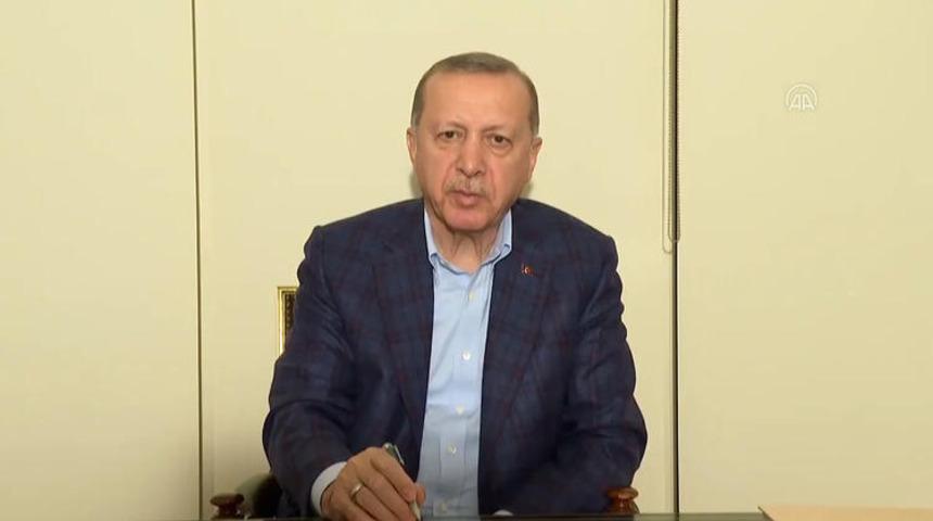 Cumhurbaşkanı Recep Tayyip Erdoğan'dan vatandaşlara koronavirüs çağrısı