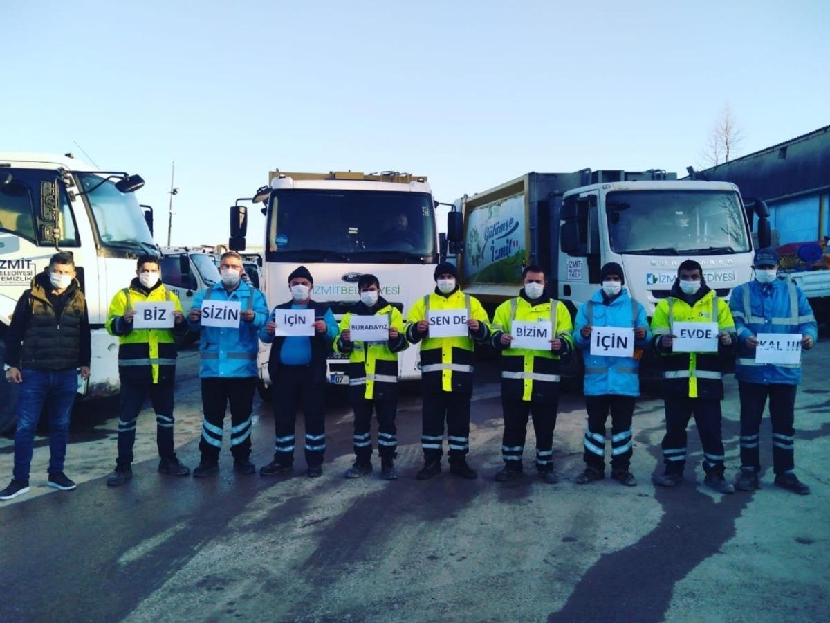 İzmit Belediyesi korona vir&uuml;s tedbirlerini s&uuml;rd&uuml;r&uuml;yor