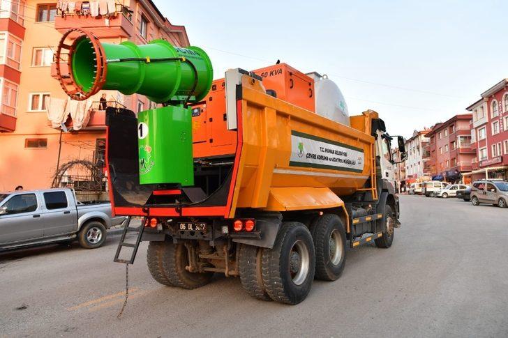 Virüs avcısı “Covit19savar” Mamak sokaklarında G2