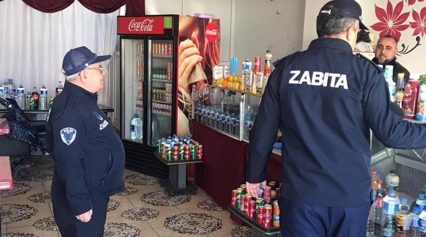 Zabıta lokanta ve pastahaneleri denetledi