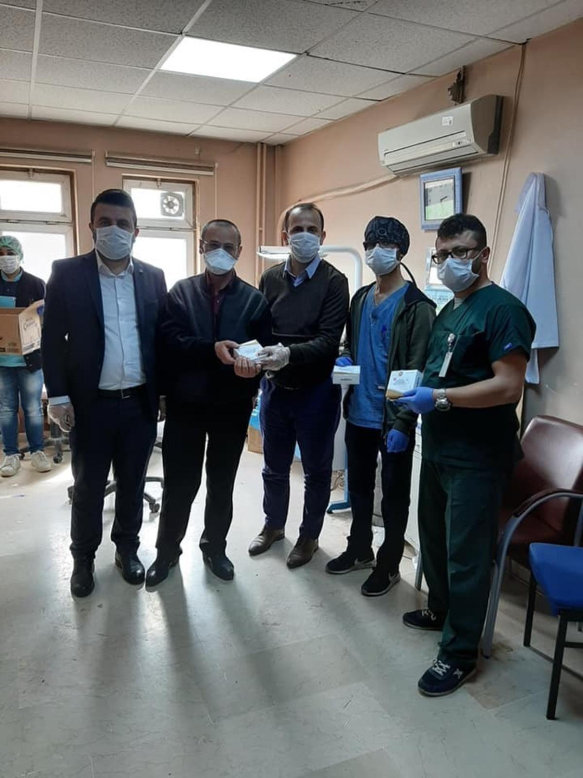 Hastane personeline baklava dopingi