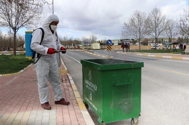 Karaköprü’de 116 park dezenfekte edildi G2