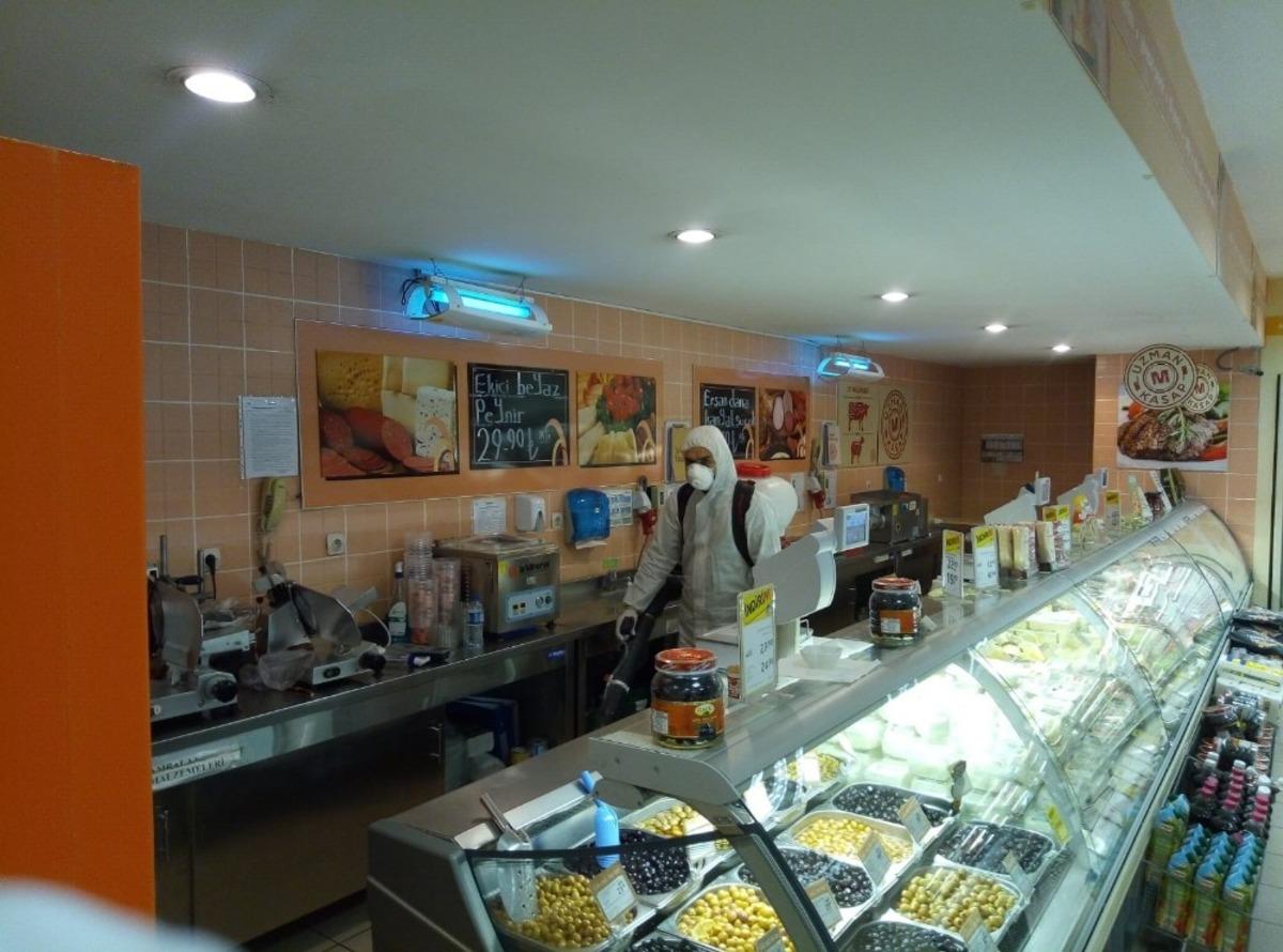 Emirdağ&rsquo;da dezenfekte &ccedil;alışmaları t&uuml;m hızıyla devam ediyor