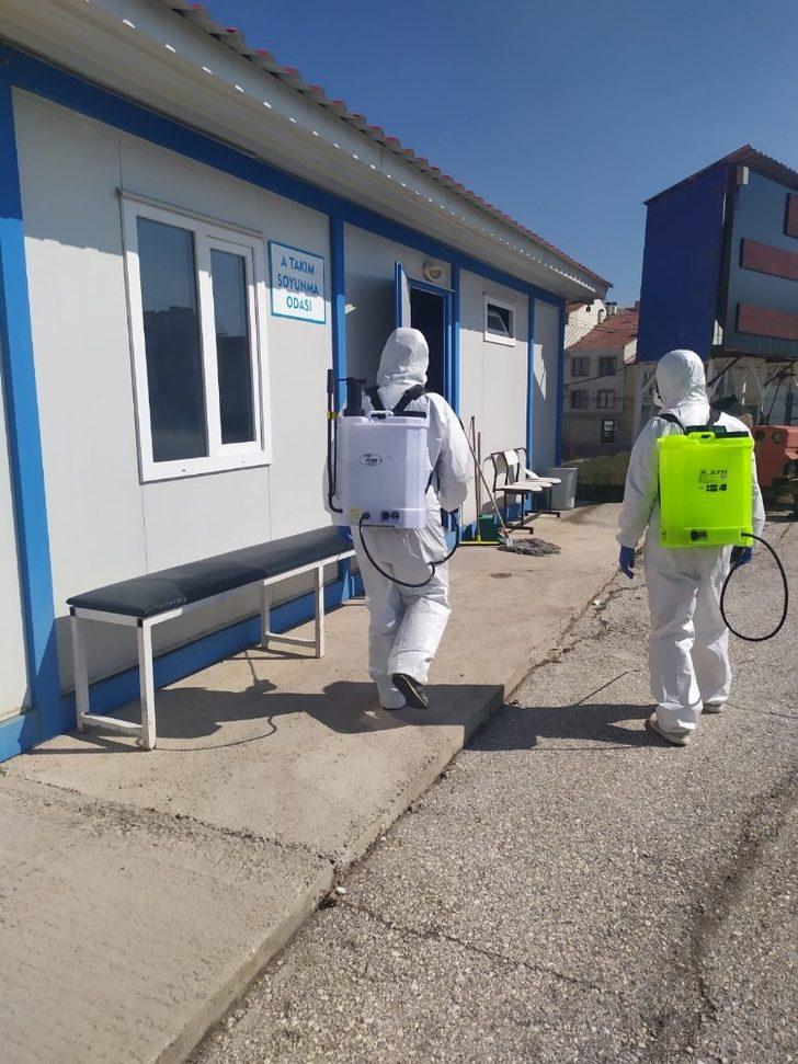 Tüm tesisler ilaçlandı G2