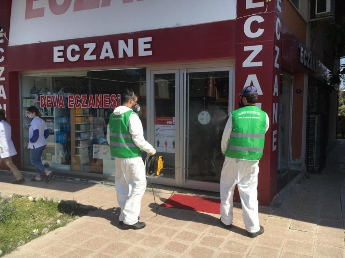 Hijyen ekipleri Yeni Mahalle&rsquo;de