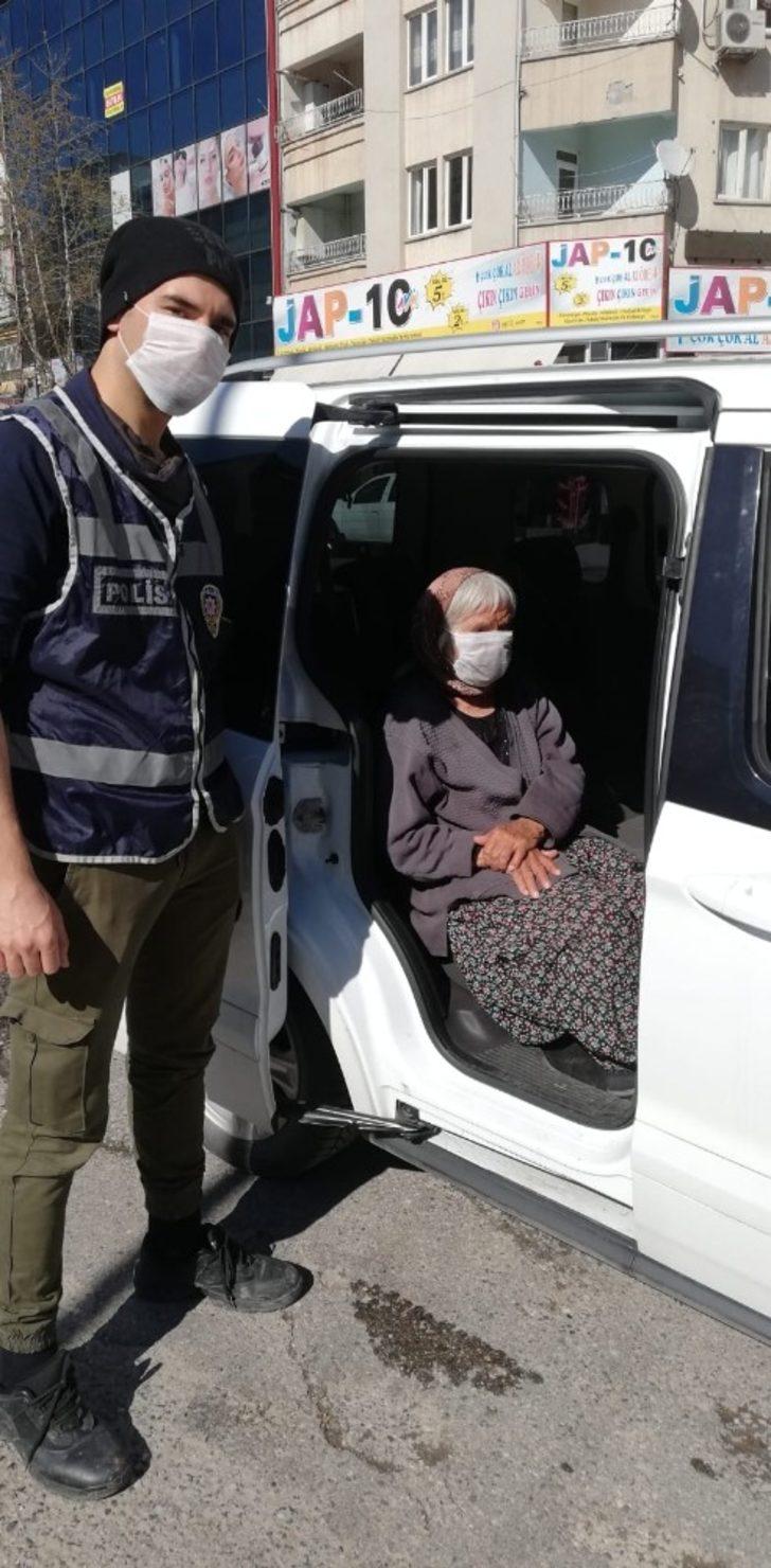 Emniyet’ten sokağa çıkma kısıtlaması bulunan vatandaşlara hizmet G3